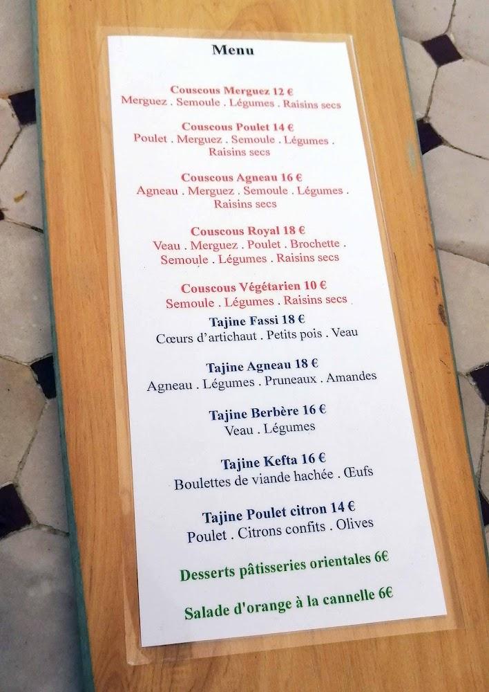 Le Mirage - Menu Image 1